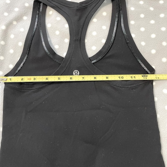 Lululemon Black Racerback Tank Top - Picture 6 of 6